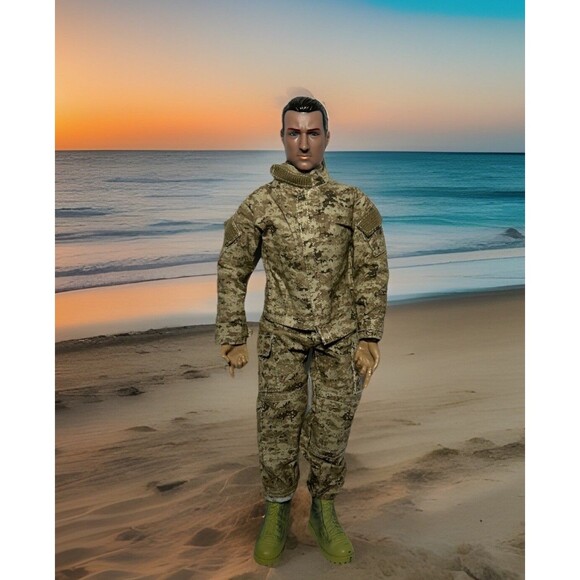 Pattiz Toys Special Forces ACU Action Figure 12" Kad Hobby - No Weapons EUC - Picture 1 of 9